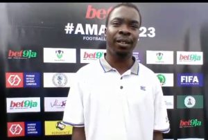 President of Dohz Sports Academy, Akinyemi Abayomi 